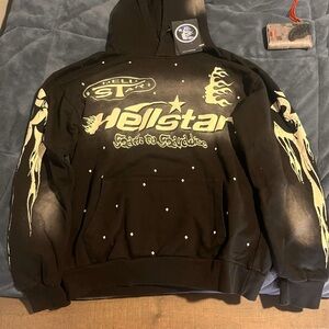Hellstar Black Hoodie Racer